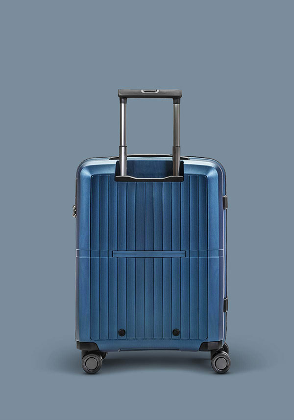 Pactastic - Koffer 55cm DARK-BLUE Ansicht von hinten